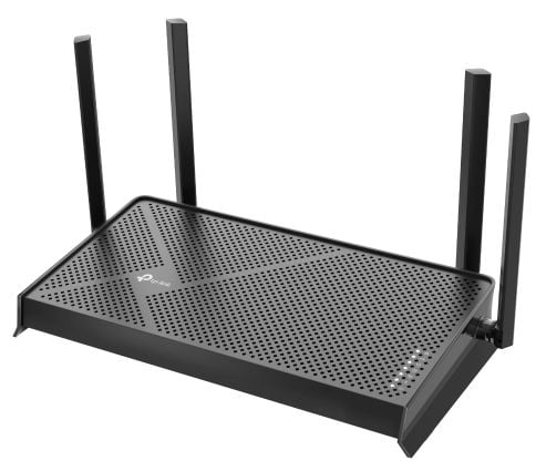 TP-Link Archer BE3600, Wi-Fi 7 (802.11be), Dobbelbånd (2.4 GHz / 5 GHz), Ethernet/bredbåndsforbindelse, Svart, Frittstående router