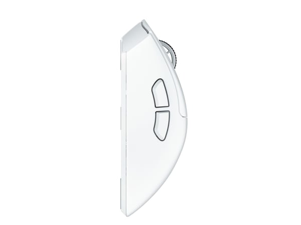 Razer DeathAdder V4 Pro - Mus - ergonomisk - høyrehendt - optisk - 6 knapper - trådløs, kablet - USB - hvit