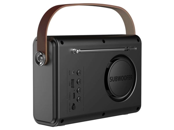 Savio RS-01, Bærbar, Analog, FM, 87,5 - 108 MHz, 3 W, 100 - 18 Hz