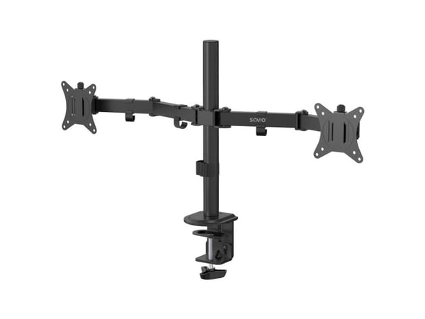 Savio UM-03, 43,2 cm (17"), 81,3 cm (32"), 100 x 100 mm, Høydejustering, Svart