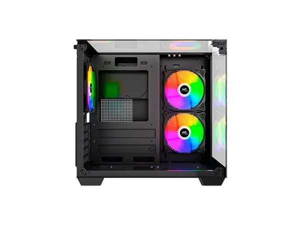 Nordic Gaming NGC-6864, Tower, PC, Sort, Micro ATX, Mini-ITX, Spilling, Multi
