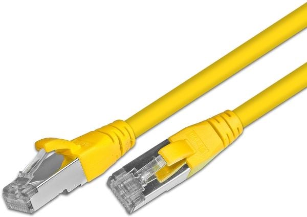 Wirewin Cat.5e F/UTP 1m nettverkskabel Cat5e F/UTP (FTP) gul (PKW-STP-K5E 1.0 GE)