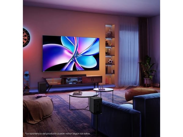 Hisense 55E7Q PRO, 139,7 cm (55"), 3840 x 2160 piksler, QLED, Smart TV, Wi-Fi, Svart