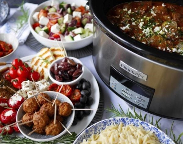 Crock-Pot CSC063X, 7,5 l, Sort, Rustfritt stål, Knapper, Berøringskontroll, 10 person(er), 20 timer, Glass