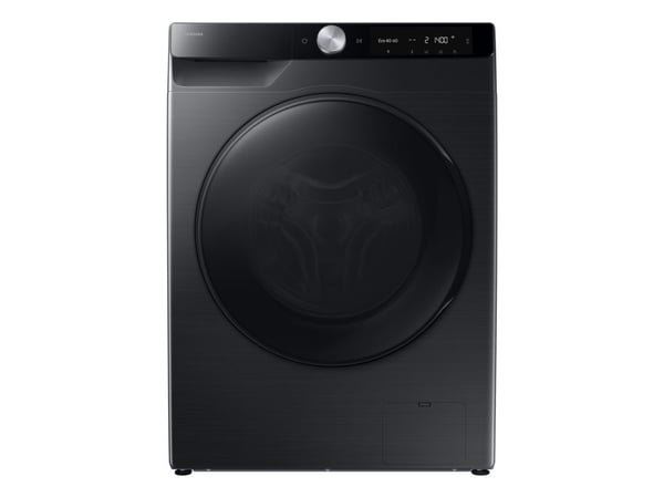 Samsung WD90DG6G94BBU4, Edestä täytettävä, Vapaasti seisova, Musta, Vasen, Musta, Rotaatio, Kosketus