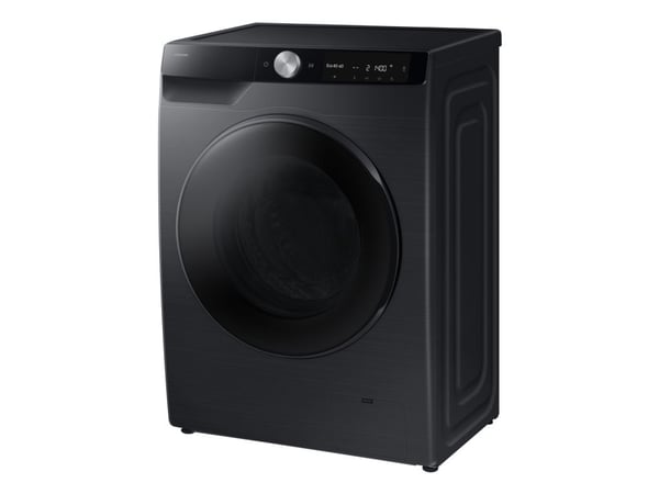 Samsung WD90DG6G94BBU4, Edestä täytettävä, Vapaasti seisova, Musta, Vasen, Musta, Rotaatio, Kosketus
