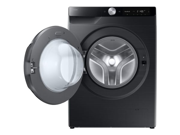 Samsung WD90DG6G94BBU4, Edestä täytettävä, Vapaasti seisova, Musta, Vasen, Musta, Rotaatio, Kosketus