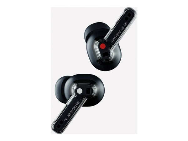 Nothing ear (a) - True wireless-hodetelefoner med mikrofon - i øret - Bluetooth - aktiv støydemping - svart