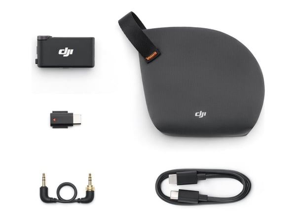 DJI - Trådløs lydmottaker for trådløs mikrofon - for DJI Mic 3