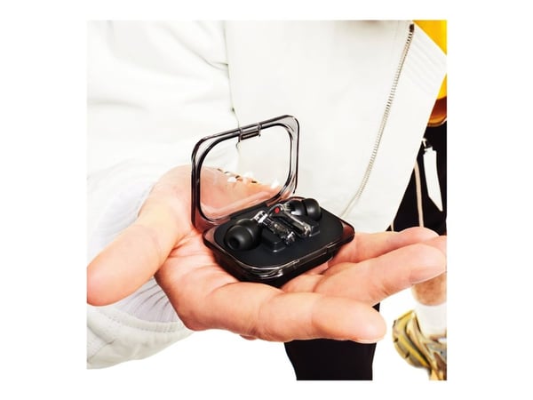 Nothing ear (a) - True wireless-hodetelefoner med mikrofon - i øret - Bluetooth - aktiv støydemping - svart