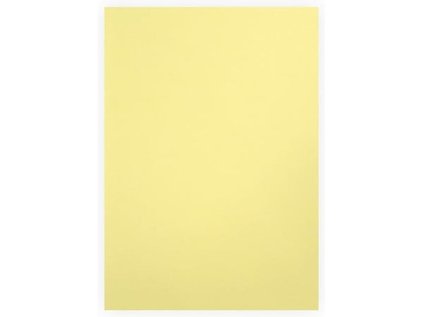 Folia Karton A4 220g Strågul 100 Ark - (10 stk.)