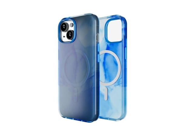 PURO PUIPC1561AQUALBLUE, Etui, Apple, iPhone 15, 15,5 cm (6.1"), Cyan