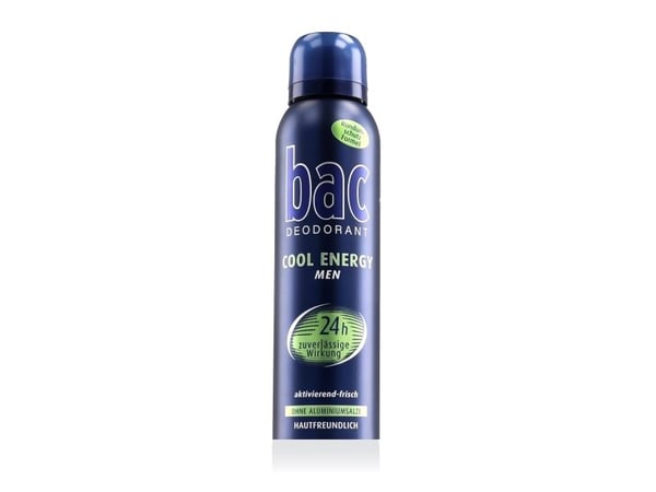 BAC Cool Energy deodorant for menn 150 ml