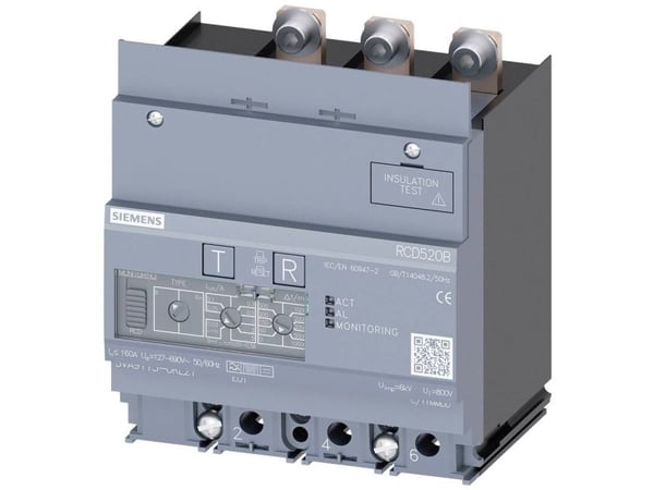 RCD-moduuli 3VA9 RCD520B RCD B/B+ 3P 160A