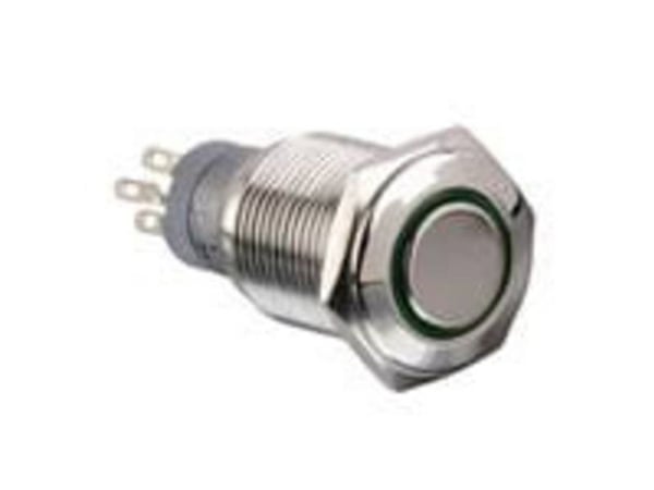 Bulgin MP0045/1D2RD220S tryckknapp, 1 st