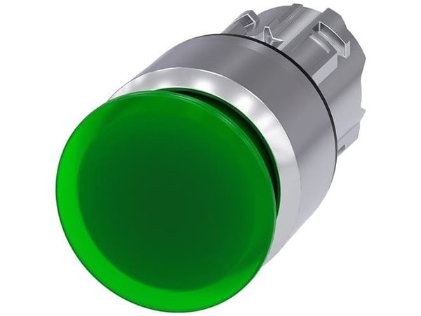 Siemens 3SU10511AA400AA0 tryckknapp (Ø x H) 30 mm x 30 mm IP66, IP67, IP69/IP69K