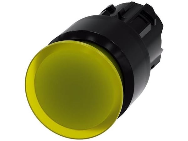Siemens 3SU1001-1AA30-0AA0 Tryckknapp (Ø x H) 30 mm x 30 mm IP66, IP67, IP69/IP69K 1 st