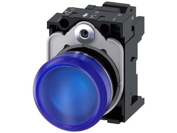Siemens 3SU1152-6AA50-3AA0 Valoilmaisin 1 kpl