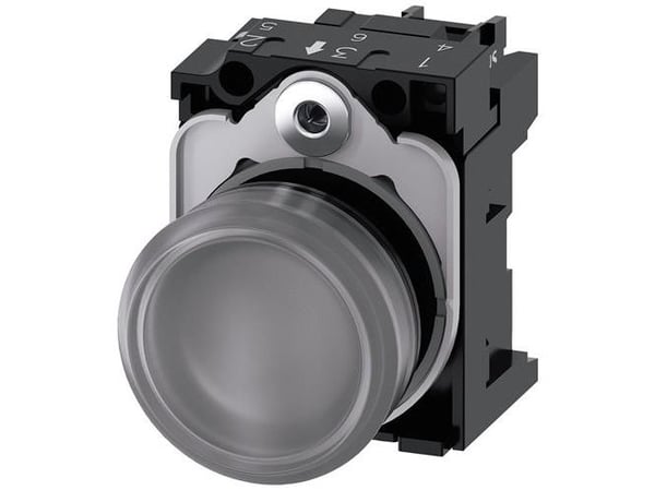 Siemens 3SU1102-6AA70-1AA0 Valoilmaisin 1 kpl