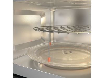 Gorenje BM235G1SYW, Innebygget, Kombinasjon mikrobølge, 23 l, 900 W, Innebygd skjerm, Rotasjon, Berøringskontroll