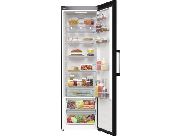 Gorenje Advanced R619EABK6 - Kylskåp - fördjupning - bredd: 60 cm - 398 liter - Klass E - svart