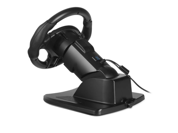 SVEN GC-W750, Ratt + pedaler + växelspak, Android, Nintendo Switch, PlayStation 4, Playstation 3, Xbox 360, Xbox One S, Xbox One X, 900°, Kabel, US...