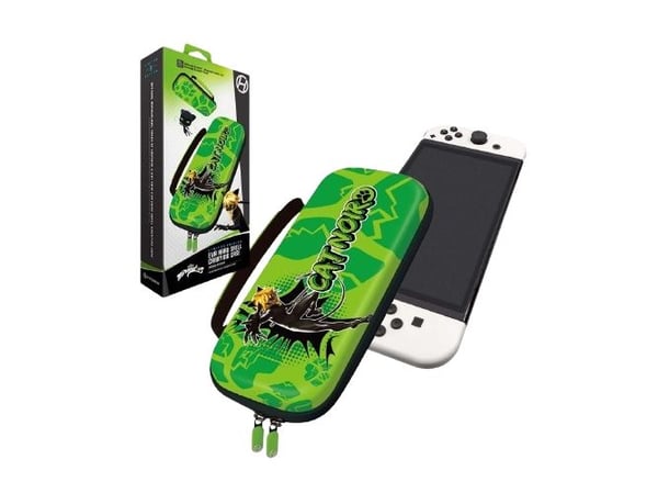 Hyperkin M07541-MTCN, Hardplast, Grønn, Flerfarget, Polyetylen-vinylacetat (PEVA), Nintendo Switch Lite, Sjokkresistent, Vannavstøtende, Transportk...