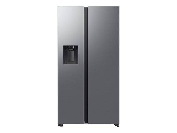 Samsung RS70F64KET, Frittstående, Amerikansk dør, Rustfritt stål, 2 dører, På innsiden, R600a