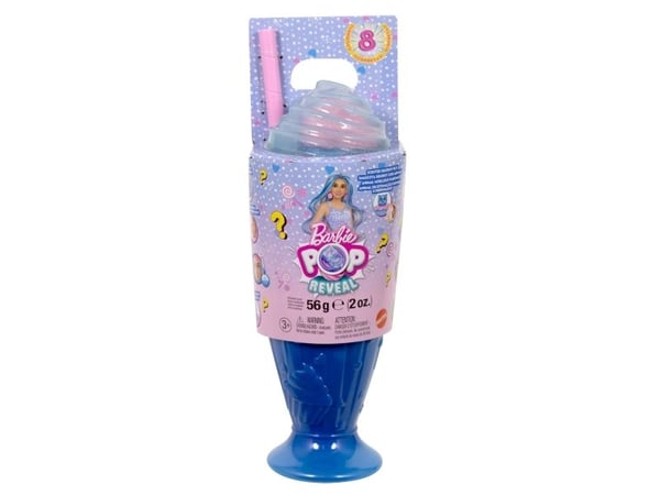 Barbie Pop Reveal Sweet Treat Series Doll &amp; Accessories Set, Cool Cupcake Fashion Doll &amp; Pet