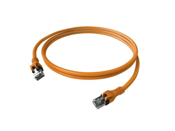 EasyLan CPP1OOAOAO0020, 2 m, Cat6a, S/FTP (S-STP), RJ-45, RJ-45, Oransje