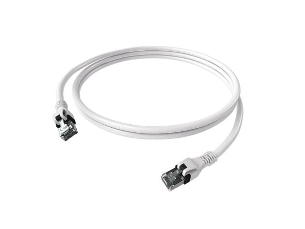 EasyLan CPP1OWAWAW0020, 2 m, Cat6a, S/FTP (S-STP), RJ-45, RJ-45, Valkoinen