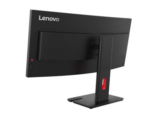 Lenovo ThinkVision T34WD-40 - LED-skjerm - kurvet - 34" - 3440 x 1440 WQHD @ 120 Hz - VA - 300 cd/m² - 3000:1 - HDR10 - 4 ms - HDMI, DisplayPort, U...