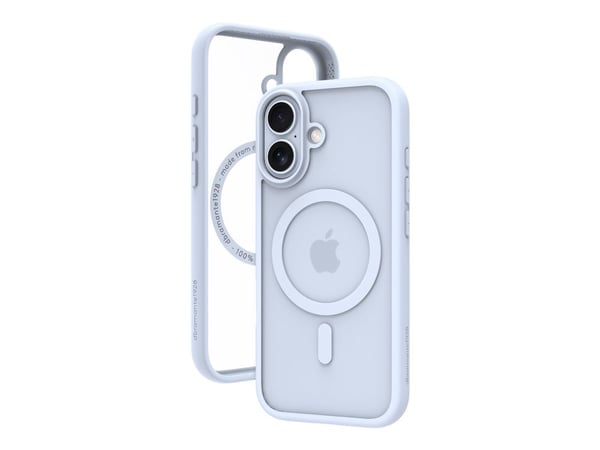 dbramante1928 Grenen - Baksidedeksel for mobiltelefon - MagSafe-samsvar - plastikk - himmelblå, gjennomsiktig - for Apple iPhone 17