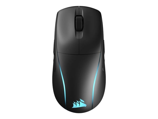 Corsair M75, Molempikätinen, Optinen, Langaton RF, 26000 DPI, musta