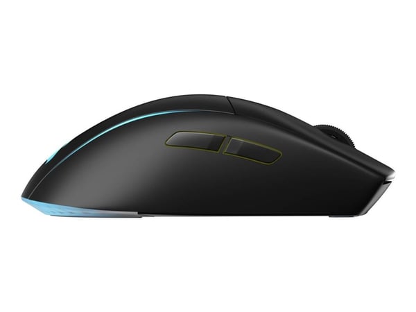 Corsair M75, Molempikätinen, Optinen, Langaton RF, 26000 DPI, musta