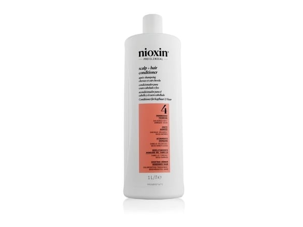 Nioxin System 4 Revitalizing Conditioner 1000 Ml For Colored And Damaged Hair With Advanced Thinning