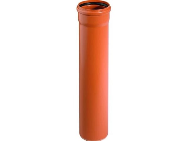 Kloakrør PVC ø160x2000mm SN8 EN1401