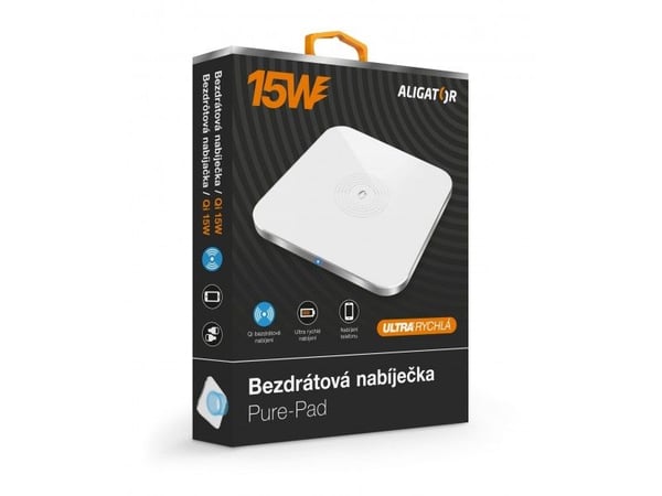 Aligator CHQ005, Sisätila, USB, Langaton lataaminen, Valkoinen