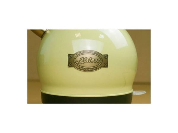 Kaiser WK 2000 ElfEm, 2 l, 1800 W, Elfenben, Metall, Plast, Rustfritt stål, Trådløs