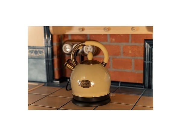 Kaiser WK 2000 ElfEm, 2 l, 1800 W, Elfenben, Metall, Plast, Rustfritt stål, Trådløs