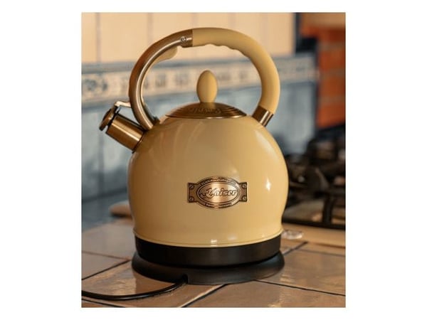 Kaiser WK 2000 ElfEm, 2 l, 1800 W, Elfenben, Metall, Plast, Rustfritt stål, Trådløs