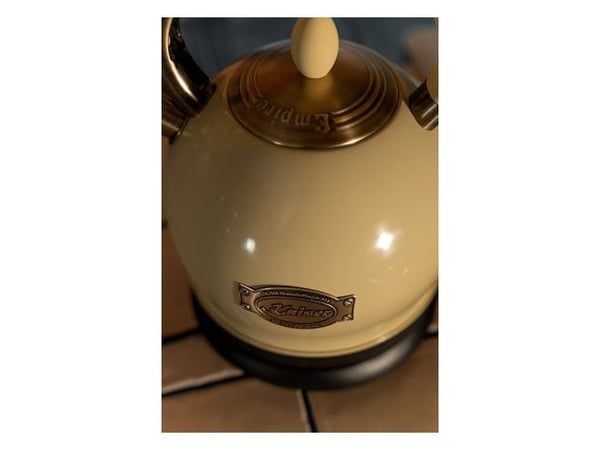 Kaiser WK 2000 ElfEm, 2 l, 1800 W, Elfenben, Metall, Plast, Rustfritt stål, Trådløs