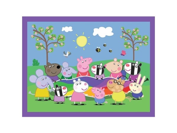 Trefl Puslespill 2i1 + memoer Glade øyeblikk Peppa Pig 93331 Trefl