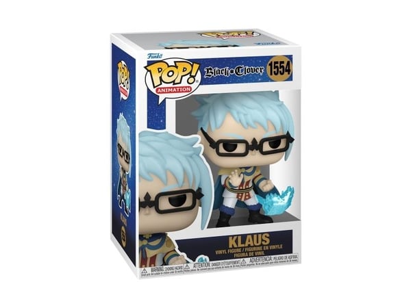 FUNKO POP! Animation Klaus with Grimoire, Samlefigur, Manga og anime, 150 g