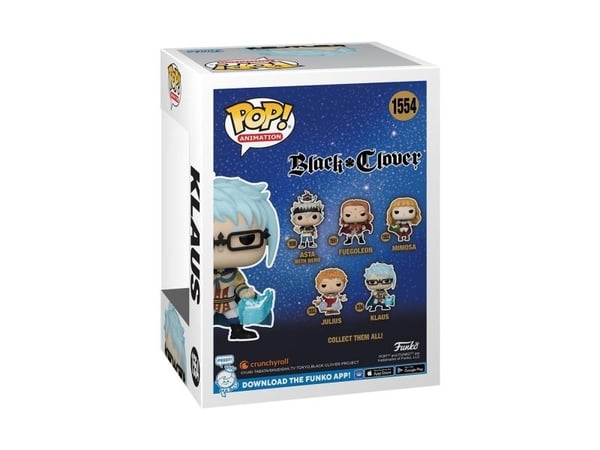 FUNKO POP! Animation Klaus with Grimoire, Samlefigur, Manga og anime, 150 g