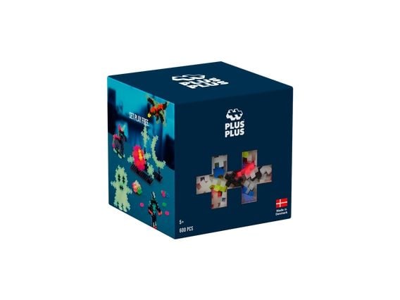 Plus-Plus Glow / 600 pcs