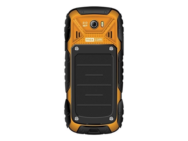 MaxCom Strong MM920, Perusmalli, 7,11 cm (2.8"), 2 MP, Bluetooth, 1400 mAh, musta, Keltainen