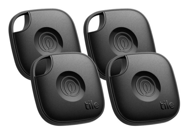 Tile Mate 2024 locator, 4-pakning, svart