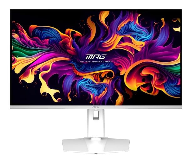 MSI MPG 321URXW QD-OLED, 80 cm (31.5"), 3840 x 2160 piksler, 4K Ultra HD, QD-OLED, 0,03 ms, Hvit