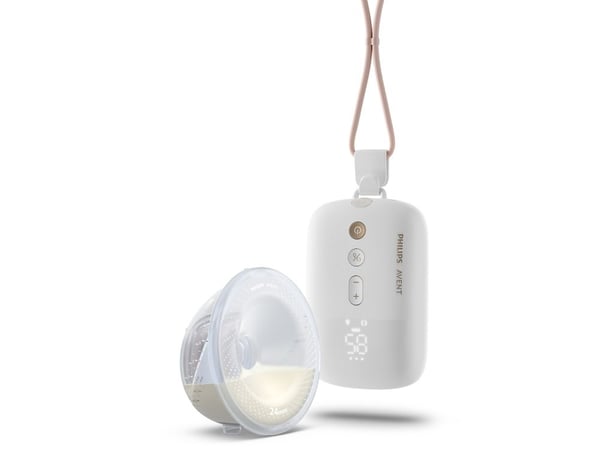 Philips AVENT Hands-free SCF531/11 Yksiosainen sähkökäyttöinen rintapumppu, Elektroninen, Valkoinen